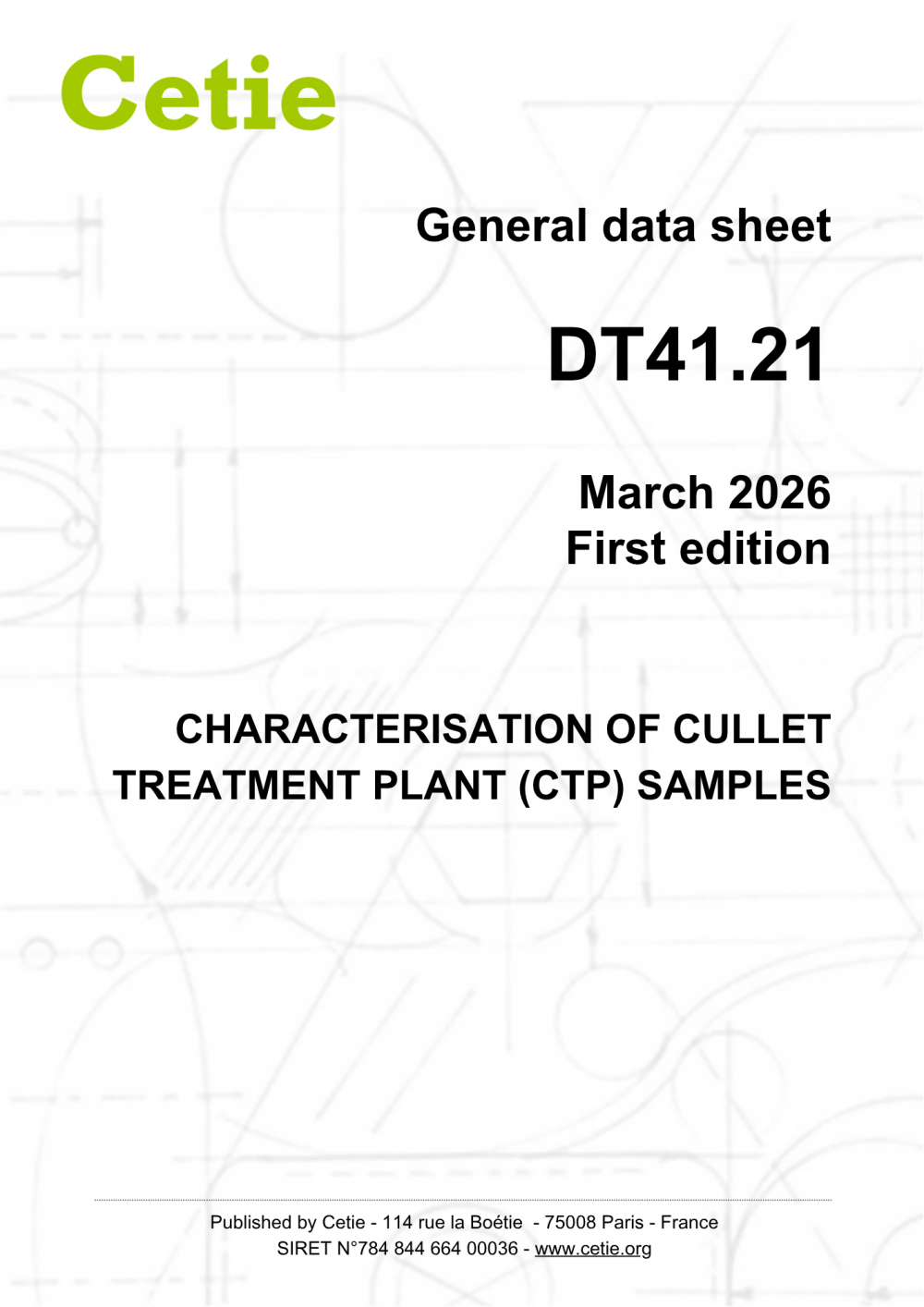 Cover - DT41.21 - Characterisation of cullet treatment plant (CTP) samples