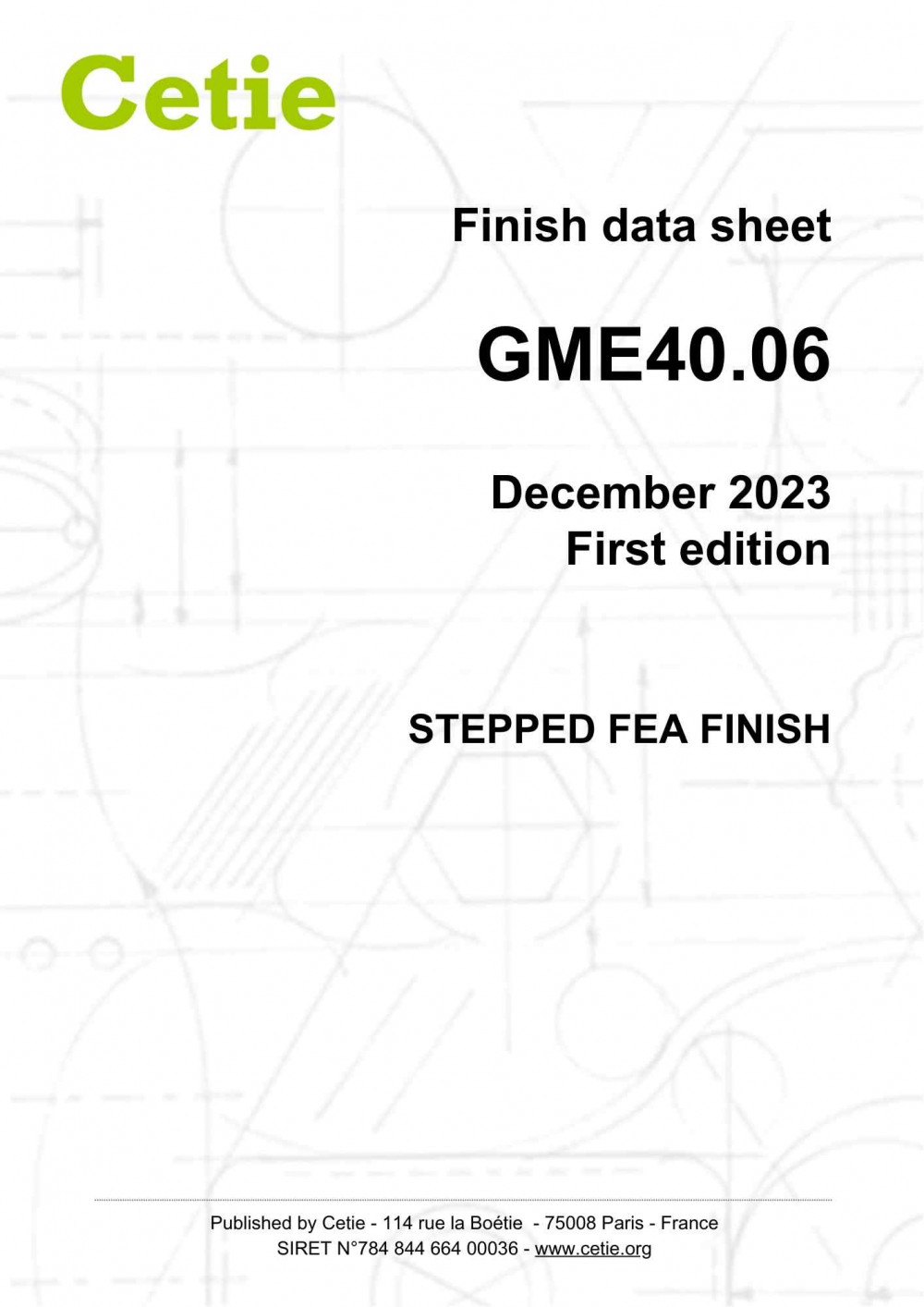 Cover - GME40.06 - Stepped FEA finish