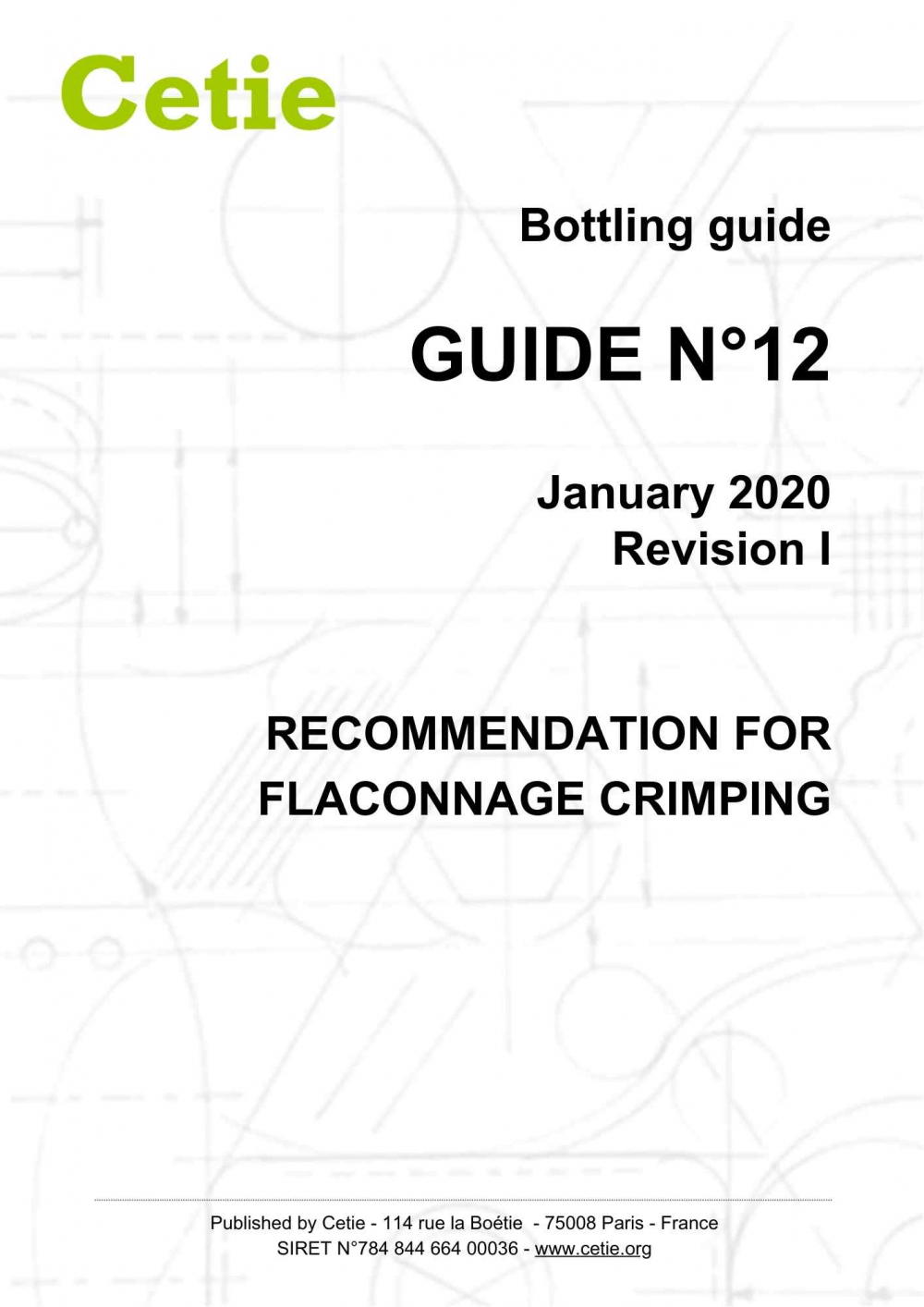 Cover - Guide No.12 - Recommendation for flaconnage crimping 