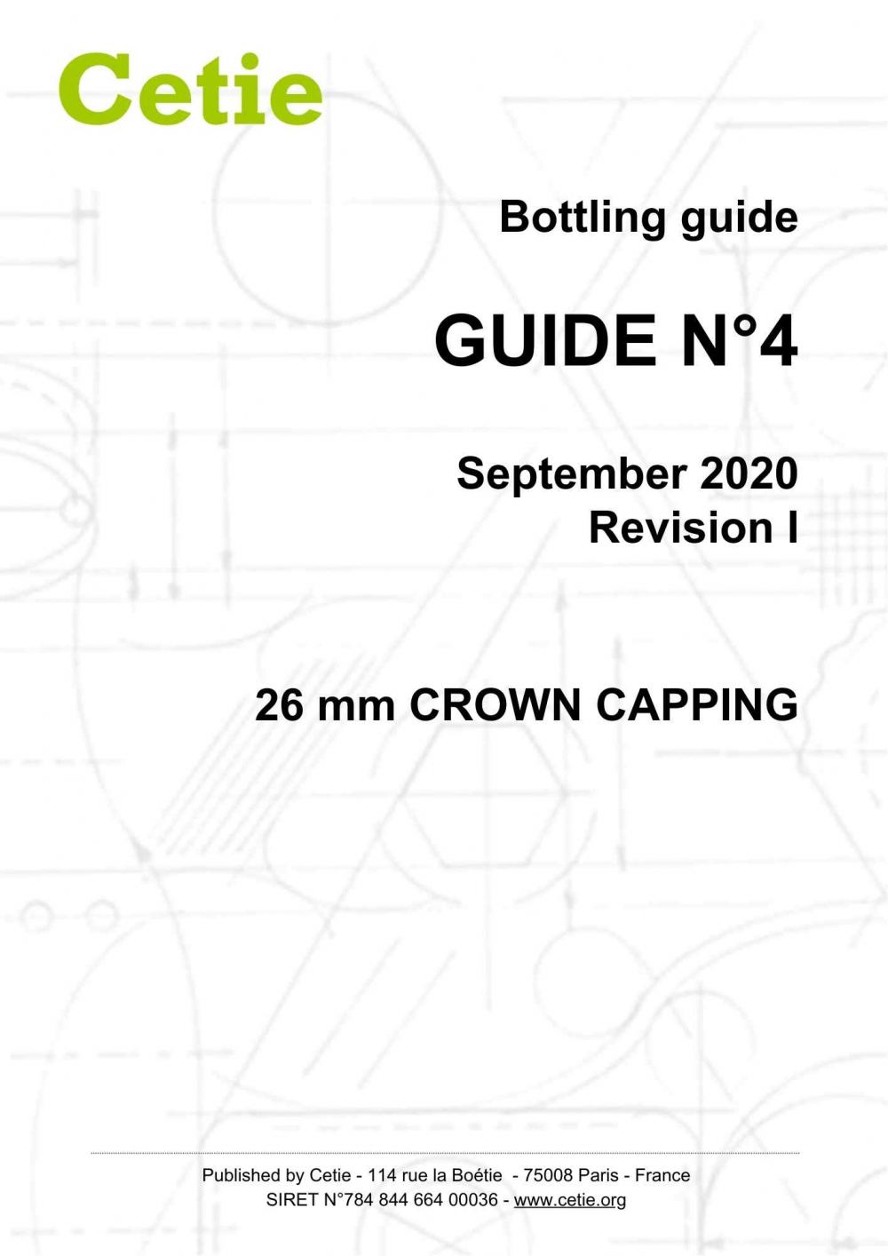 Cover - Guide No. 4 - 26 mm crown capping