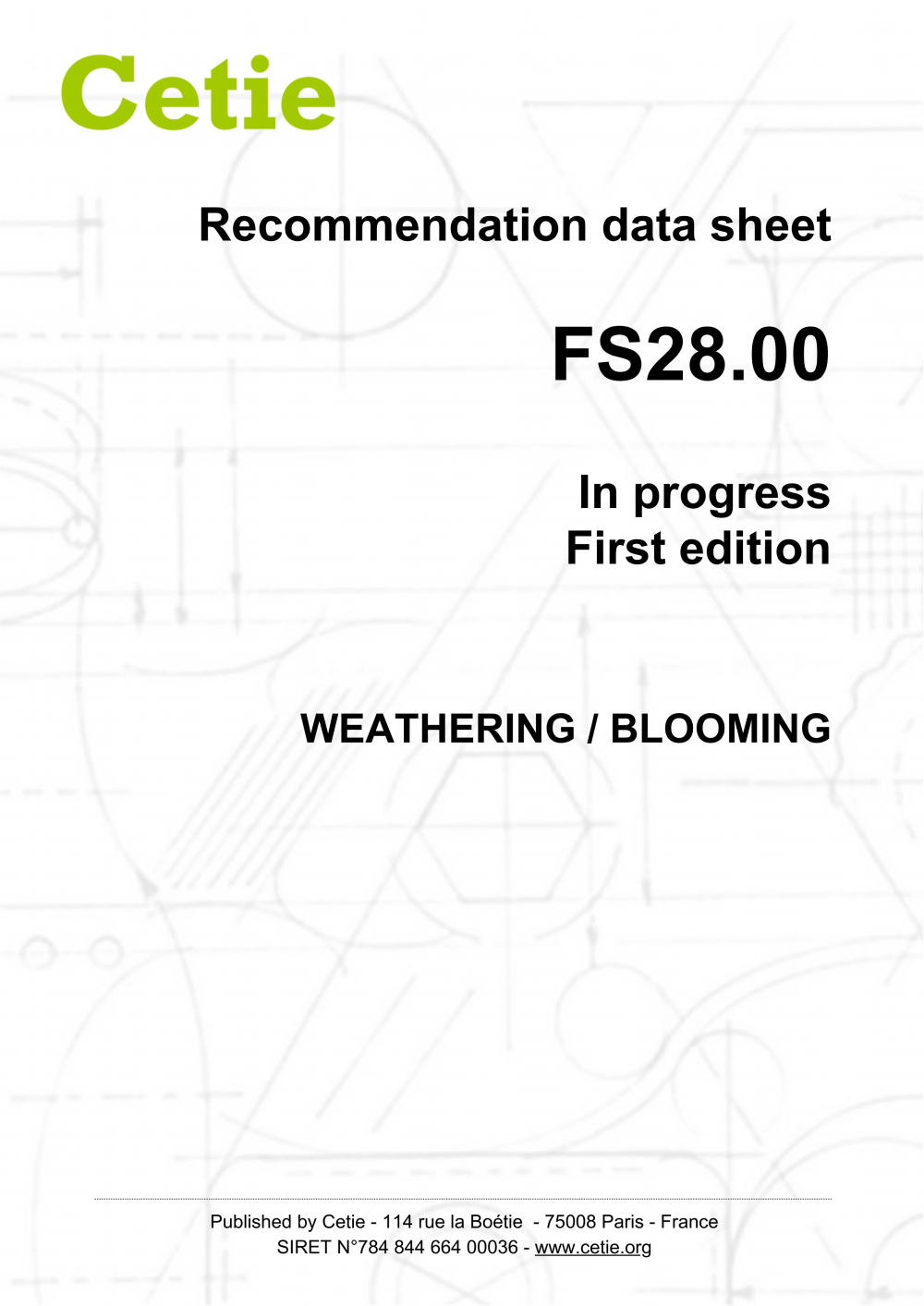 Cover - FS28.00 - Weathering / Blooming
